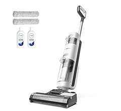 Tineco iFLOOR 3 Breeze Complete Wet Dry Vacuum Cordless Floor Cleaner and Mop One-Step Cleaning for Hard Floors