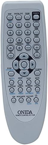 Onida Remote Control for 115D and 115A for Television(White)