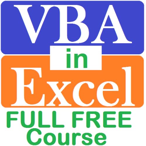 learn VBA in Excel free course