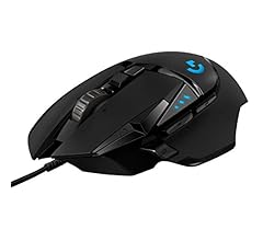 Logitech G502 HERO High-Performance Gaming-Maus mit HERO 25K DPI optischem Sensor, RGB-Beleuchtung, Gewichtstuning, 11 prog…