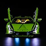 LIGHTAILING Light Set for (technic Lamborghini sian FKP 37) Building Blocks Model - Led Light kit...