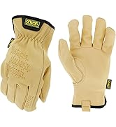 Mechanix Wear: Cow Leather Driver Glove with Durahide Water Resistant Technology, Quick Fitting S...