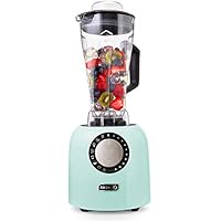  Dash Chef Series Deluxe Digital 64 oz Countertop Blender with Stainless Steel Blades, Tritan Blending Jug, Tablet Stand & USB 