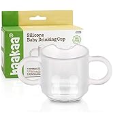 Haakaa Silicone Toddler Cups, BPA Free Drop-proof Training Cups for Baby 6 Months+, 5 Ounce