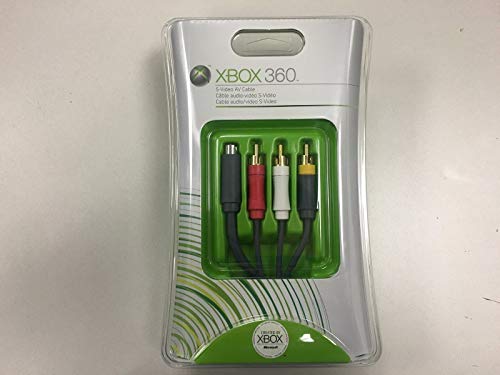 xbox high definition av pack - Microsoft Official Xbox 360 S Video AV Cable High Definition TV Cable