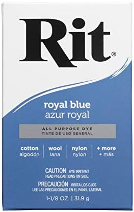 Rit All-Purpose Powder Dye, Royal Blue