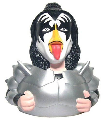 CelebriDucks KISS 'The Demon' Gene Simmons Rubber Duck Bath Toy