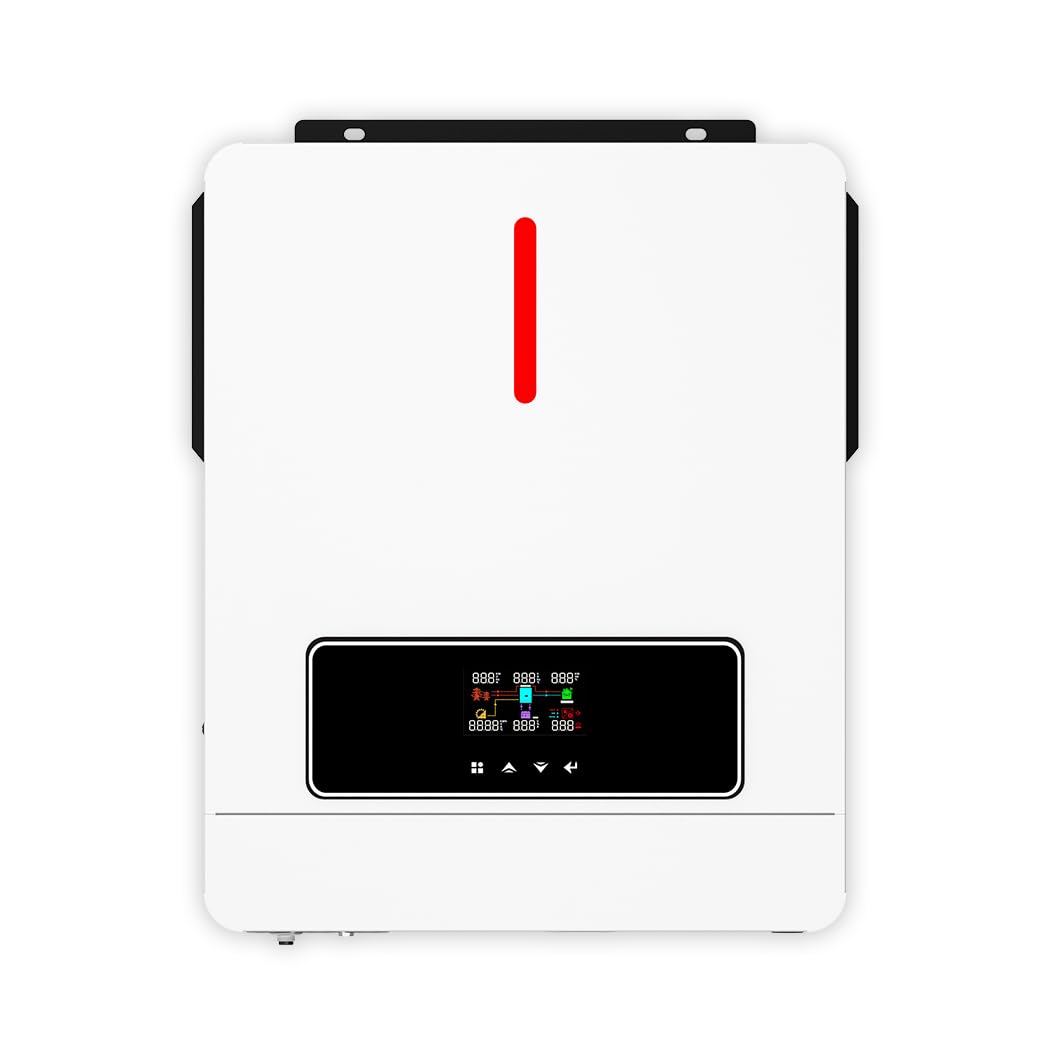 Y&H 6.2KW On/Off-Grid Solar Hybrid Inverter 24V/48V AC220V Two Load Output Power MPPT 120A Solar Charger Max PV Power 6500W Input with WIFI communication