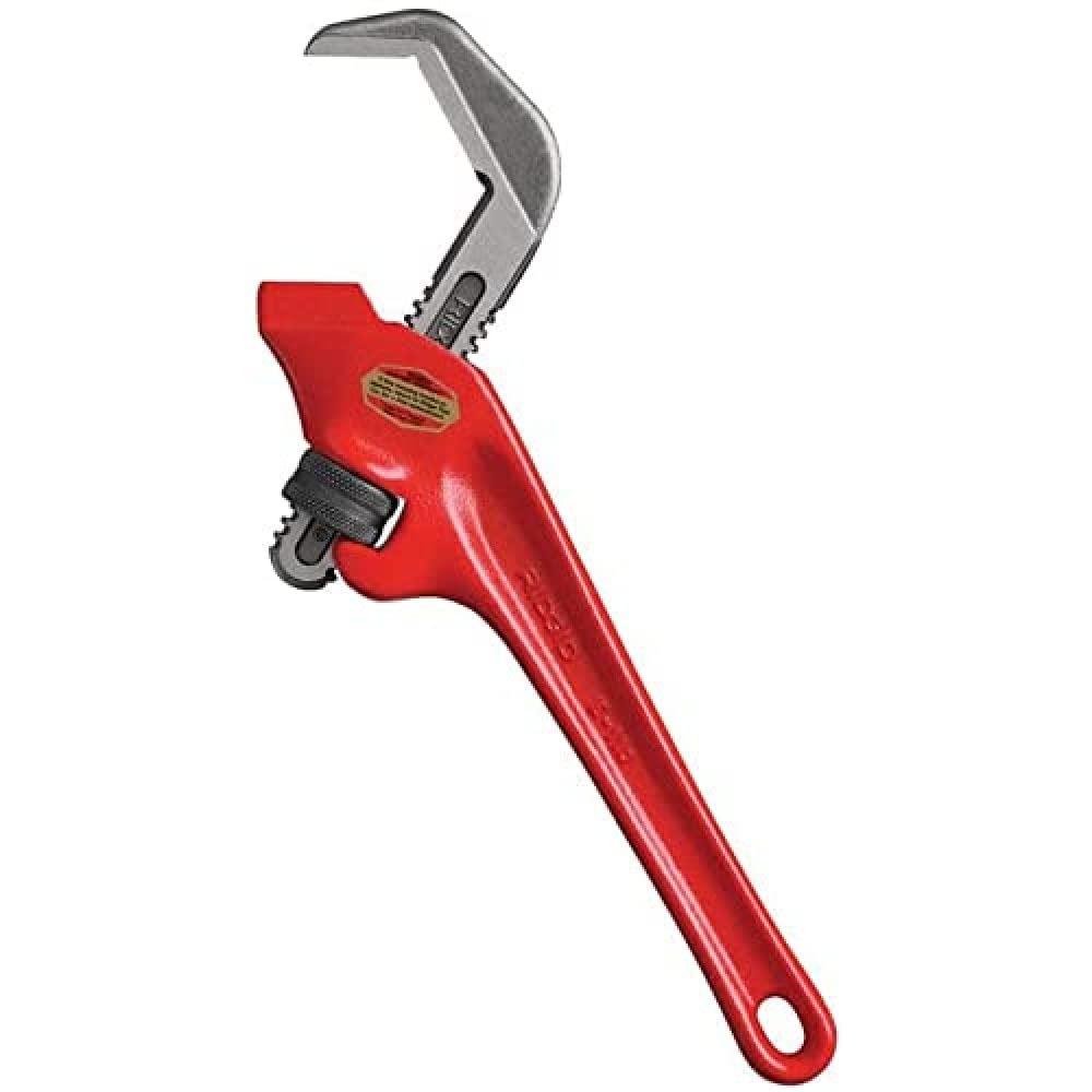 RIDGID 31305 Model E-110 Hex Wrench, 9-1/2-inch Offset Hex Wrench,Red, Black