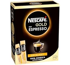 Nescafe Gold Espresso Instant Coffee 1.8g - 25 sachet