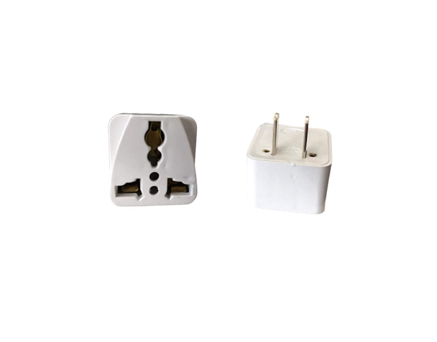 Reliable Electrical 2 Pin Universal US Travel Adapter