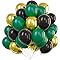 Green Balloons, Black Balloons, Gold Balloons