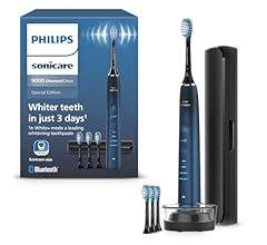 Philips Sonicare DiamondClean elektrische Zahnbürste der 9000er Serie – Schallzahnbürste, sauberere Zähne und Mundpflege mi…