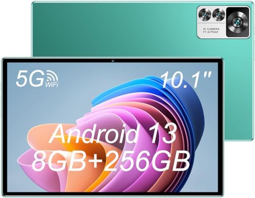 Tableta de 10,1 Pulgadas para Android 13,8GB RAM+256GB,Procesador de 8 ...