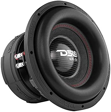 DS18 EXL-XX12.2DHE 12” High Excursion Car Subwoofer 4000 Watts Dual Voice Coil 2+2 Ohms (1 Speaker)