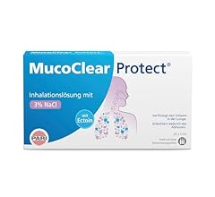 MucoClear Protect Inhalationslösung verflüssigt den Schleim in der Lunge, 20 St. Einzeldosisbehältnisse