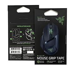 Razer Mouse Grip Tape - for Razer Basilisk Ultimate/Basilisk V2/Basilisk X Hyperspeed: Anti-Slip Grip Tape - Self-Adhesive …