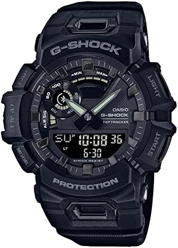 Casio G-Shock GBA-900-1ADR Black Analog-Digital Dial Black Resin Strap Men's Watch Bluetooth Shock Resistant G1135