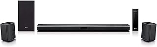 LG SNC4R 420W Sound Bar w/Bluetooth Streaming and Surround Sound Speakers, Black