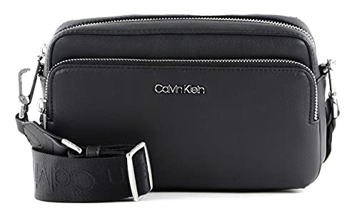 Calvin Klein Borsa a Tracolla Donna Ck Must Camera Bag Piccola, Nero (...