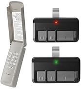 MIV 877MAX Garage Door Keypad, with 2 Pack 893MAX Garage Door Opener Remote, Compatible with Lift...