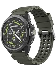 Hammer Watch 2 Military Edition, GPS, Ekran AMOLED z Gorilla Glass o przekątnej 1,5 cala, duża bateria 530mAh, do 15 dni pracy na jednym ładowaniu, odporność na zanurzenie do 5 ATM, przycisk SOS, LED