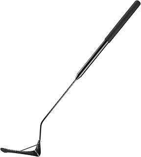 DACK 36" Grass Whip with Double-Edged Serrated Blade, Manual Weed Whacker, Swing Blade Grass Cutter & Weed Sling Blade for...