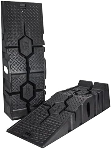 RhinoGear 11912ABMI RhinoRamps MAX Vehicle Ramp - Pair (16,000lb. GVW Capacity)