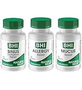 MediNatura BHI Multi Symptom Flare-Up Defense Bundle Sinus Relief Tablets (100) Mucus Relief Tabl...