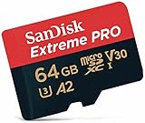 SanDisk Extreme Pro MicroSDXC UHS-I U3 A2 V30 64GB + Adapter