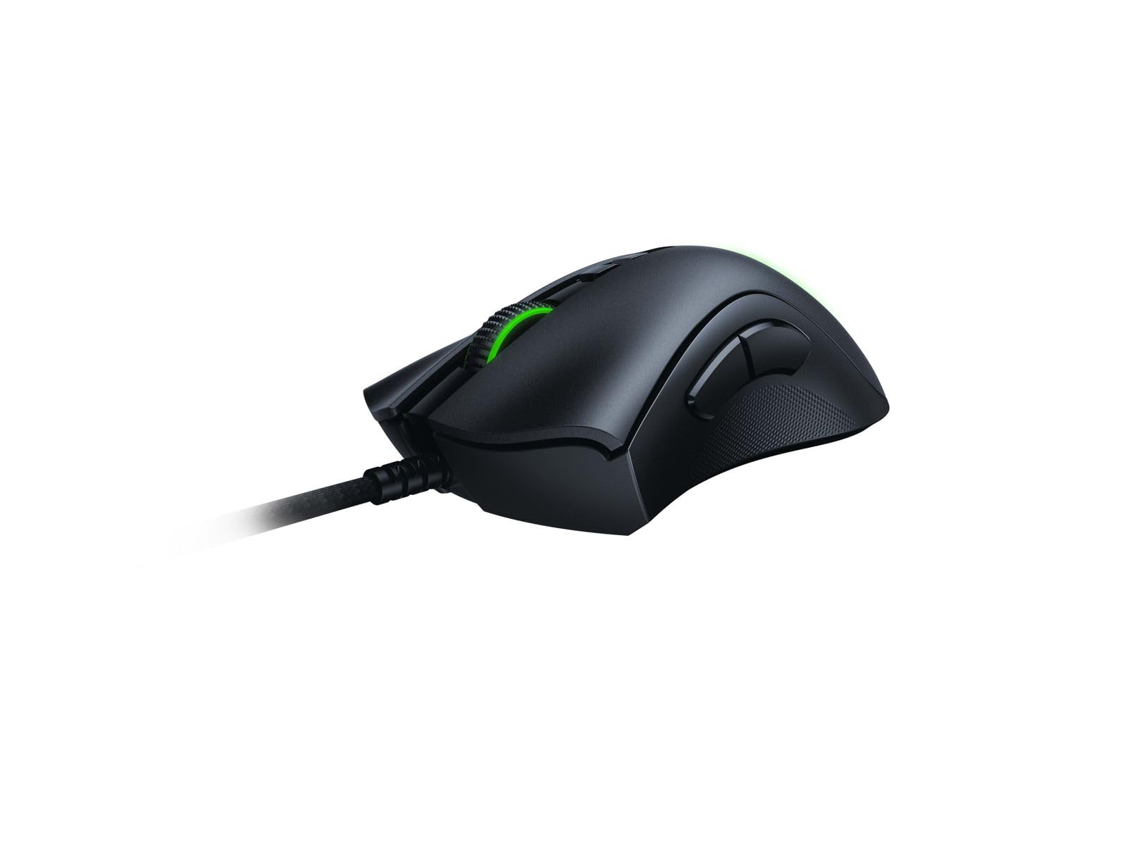 Razer DeathAdder V2 Gaming Mouse: 20K DPI Optical Sensor - Fastest Gaming Mouse Switch - Chroma RGB Lighting - 8 Programmable Buttons - Rubberized Side Grips - Classic Black