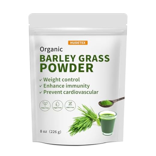 Barley Grass Juice Powder - 100% Pure & Organic wheatgrass powder, Supports Cardiovascular, Liver and Digestive Function, Rich in Vitamins, Minerals and Fiber, Vegan, No Maltodextrin & Sugar，8 oz.