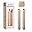 2 Rods Set - Beige