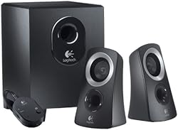 Logitech Z313 2.1 Multimedia Speaker System With Subwoofer, 50 Watts Peak Power, Strong Bass, 3.5Mm Audio Inpu