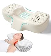 Cozyhealth Cervical Pillow for Neck Pain Relief, Adjustable Ergonomic Contour Memory Foam Neck Pi...