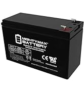 ML7-12 - 12 Volt 7.2 AH, F1 Terminal, Rechargeable SLA AGM Battery