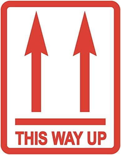 Pack of 200 'This Way Up' Packing Stickers/Sticky Labels - Other Quantities Available from This Listing