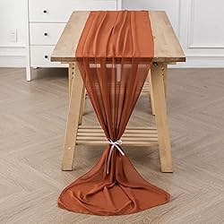 chiffon table runenr