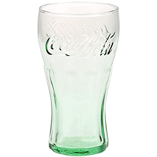 Buy Genuine Coca-Cola Green Glass, Contour Glass Set of 4-16 oz. As ...