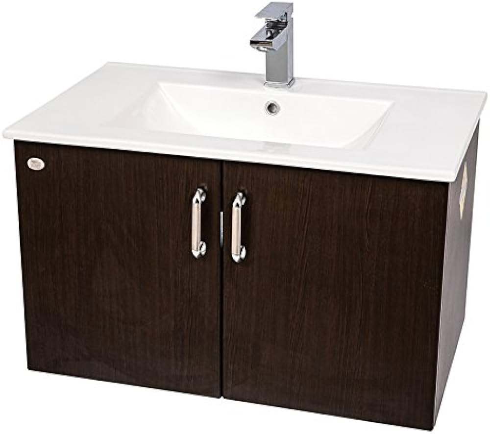 Dazzle Kitchen Modular Bwr Plywood Vanity Washbasin Cabinet(Wenge ...