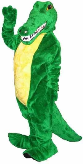 Amazon.com: FurryMascot Original Alligator Suit Mascot Costume Party ...