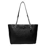 COACH Cammie Chain Tote, Black