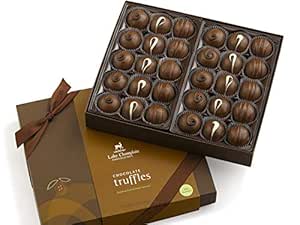 Lake Champlain Assorted Gourmet Milk Chocolate Truffles Gift Box, 30 pieces, 1.5 Pounds