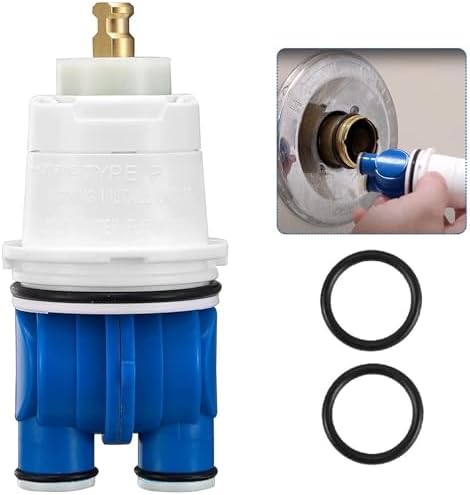 RP19804 Shower Cartridge Assembly Replacement for Delta 1300/1400 Series Tub and Shower Valves, Fits Delta Select Monitor Valves (Fits 1993-2007) 1 PCS