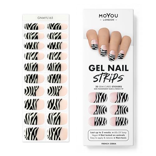 MOYOU LONDON French Zebra Gel-Nagelfolie