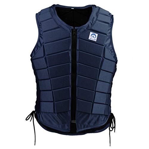 GenericEVA Padded Equestrian Protective Vest, Horse Riding Body Protector Safety Waistcoat - Comfortable and Lightweight