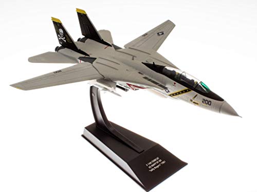 f14 toy - OPO 10 - 1/100 F-14A Tomcat US Navy VF-84 Military Fighter Aircraft 1981 Pirate Jolly Rogers (CP01)