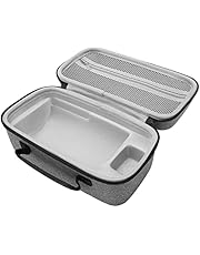 BROLEO Hard Travel Case for Samsung The Nebula Anker Capsule 3 1080p Projector, Portable Waterproof Projector Bag with Soft Interior, Shockproof &amp; Dustproof