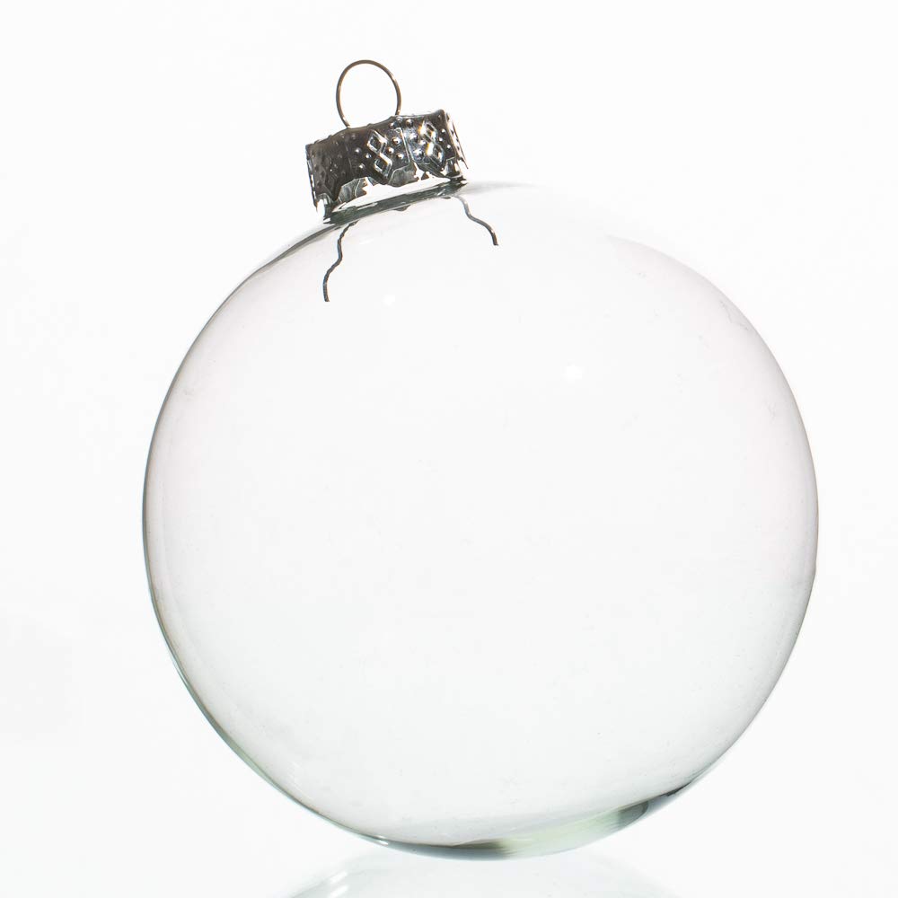 Richland Glass Ornaments 4” Christmas Decor Set of 4