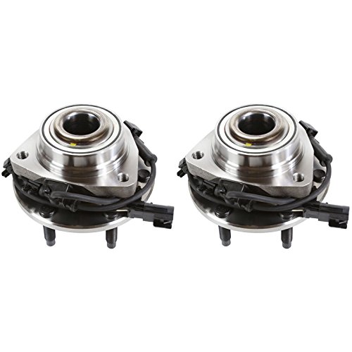 AutoShack Front Wheel Hub Bearing Pair of 2 Driver and Passenger Side ...